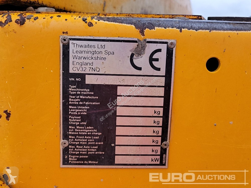 Sklápěčka Thwaites 9 Ton