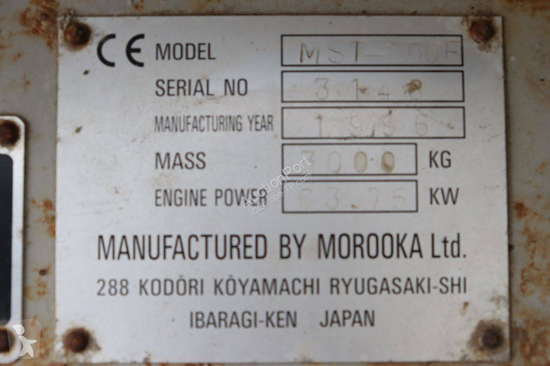عربة قلابة Morooka MST-600 E