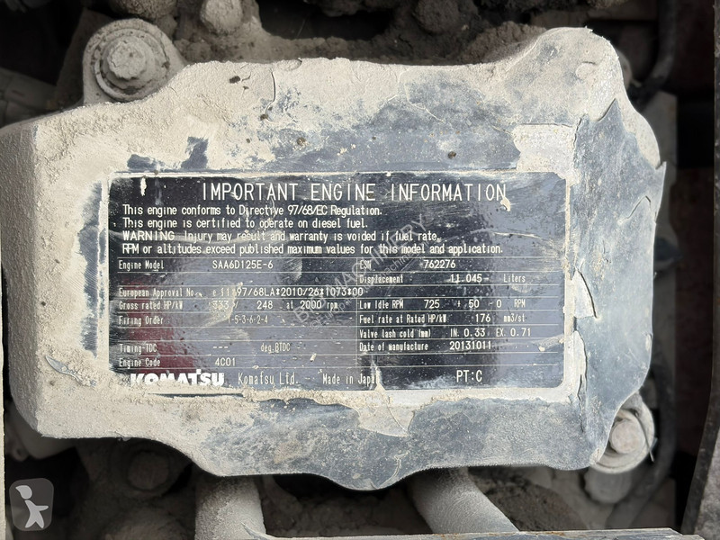 Højsidet godsvogn Komatsu HM300-3