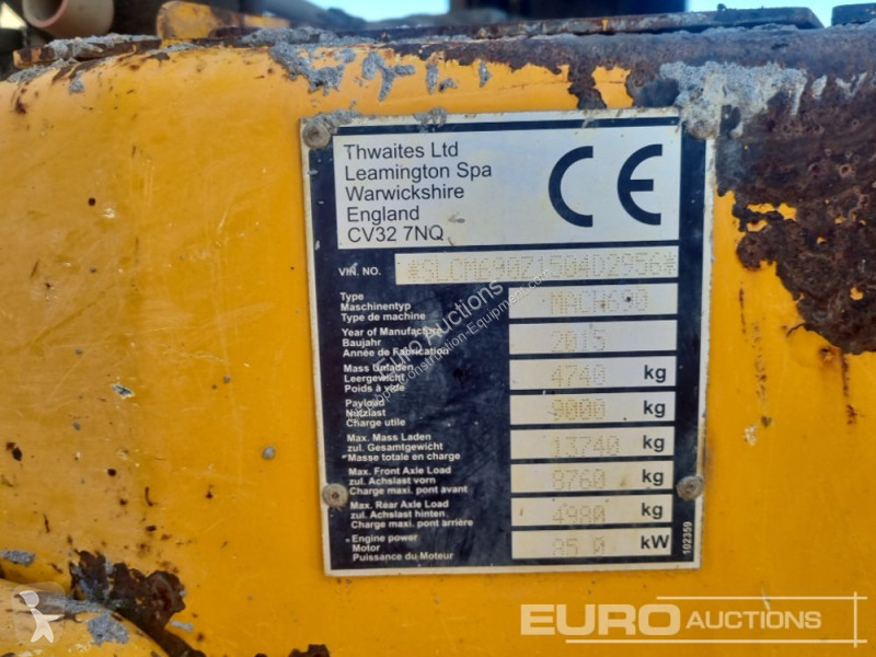 Basculantă Thwaites 9 Ton