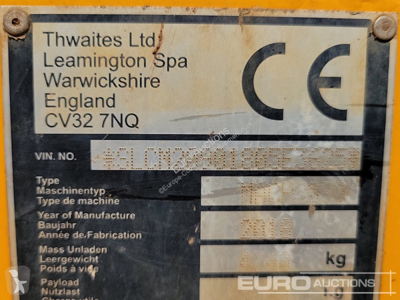 Basculantă Thwaites 9 Ton