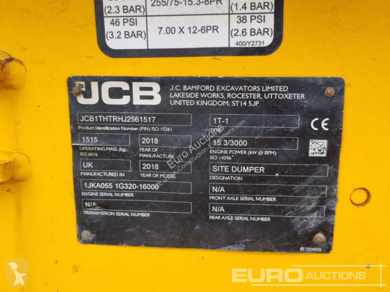 Dumper JCB 1T-1