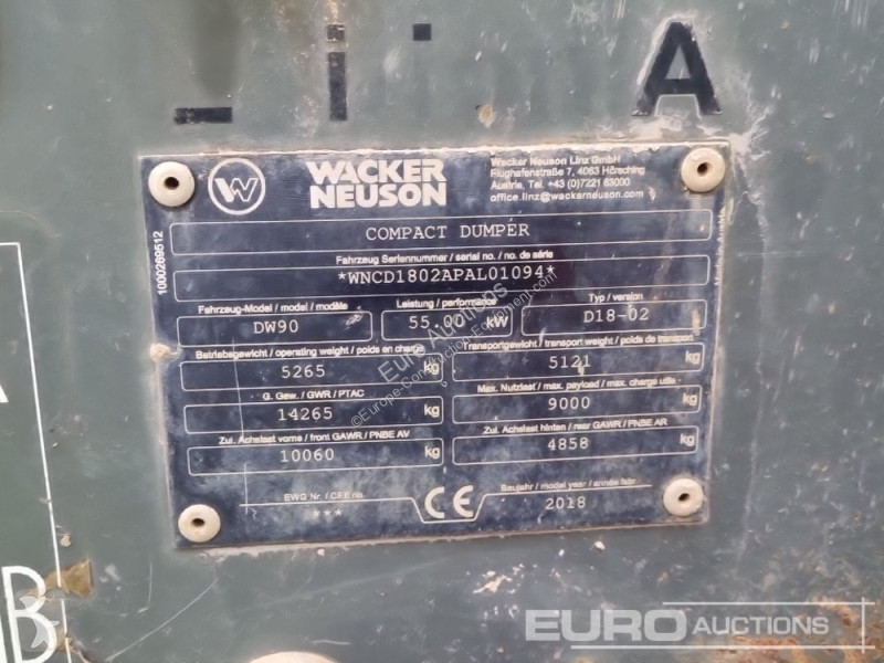 Basculantă  DW90