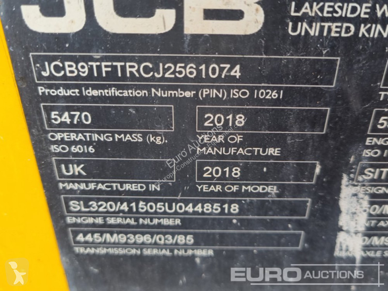 Dumper JCB 9TFT