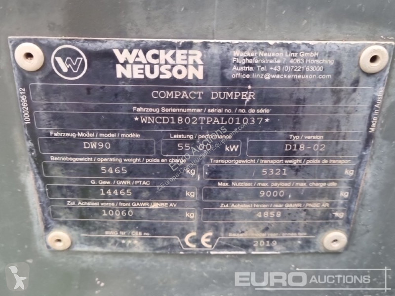 Sklápěčka  DW90