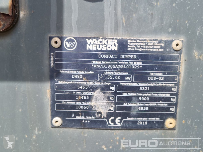 Basculantă  DW90
