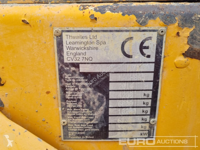 Basculantă Thwaites 6 Ton