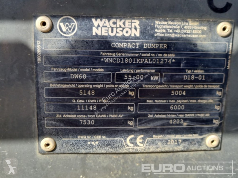 Sklápěčka  DW60