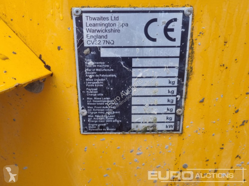 Sklápěčka Thwaites 3 Ton Swivel Skip