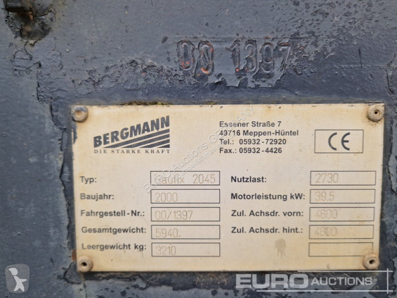 Dumper Bergmann BAUFIX 2045