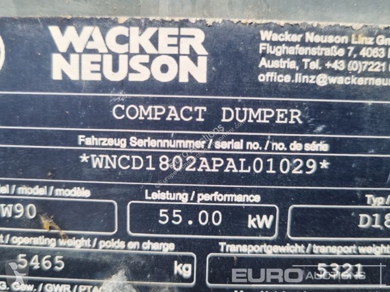 Basculantă  DW90
