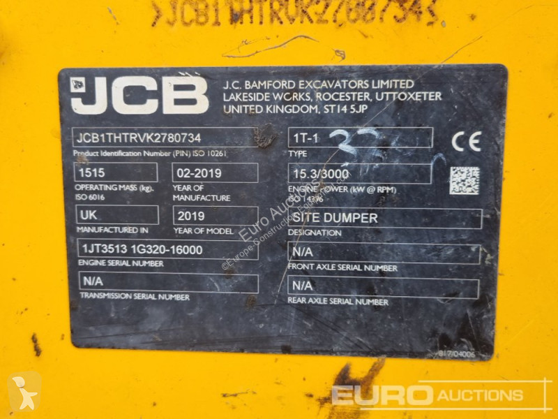 Dumper JCB 1T-1