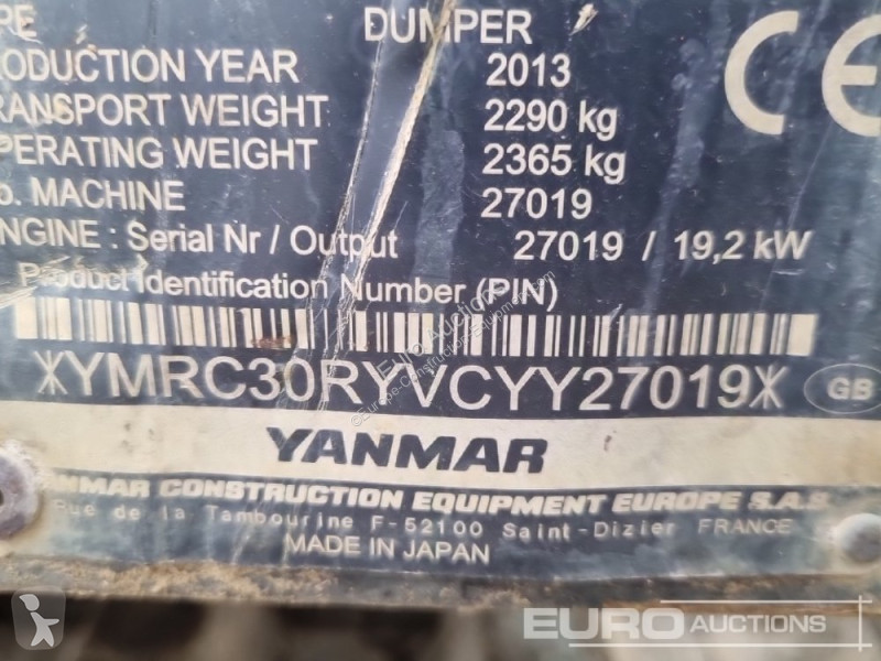 Sklápěčka Yanmar -2
