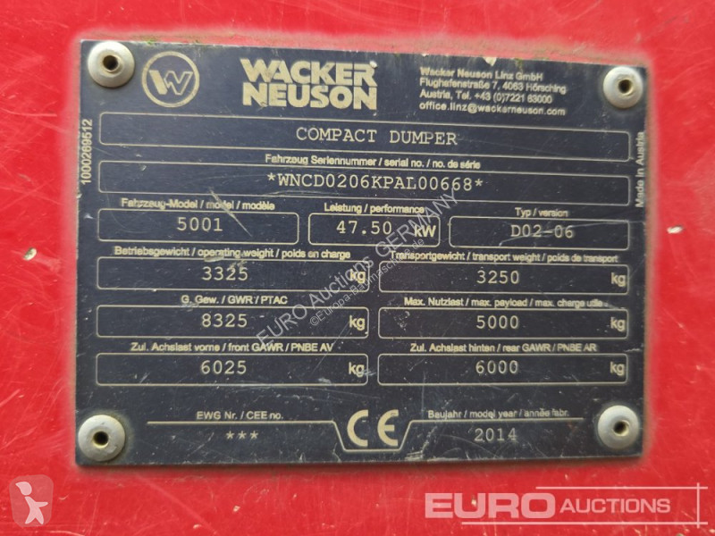 Wozidło Wacker Neuson