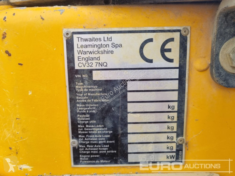 Basculantă Thwaites 9 Ton