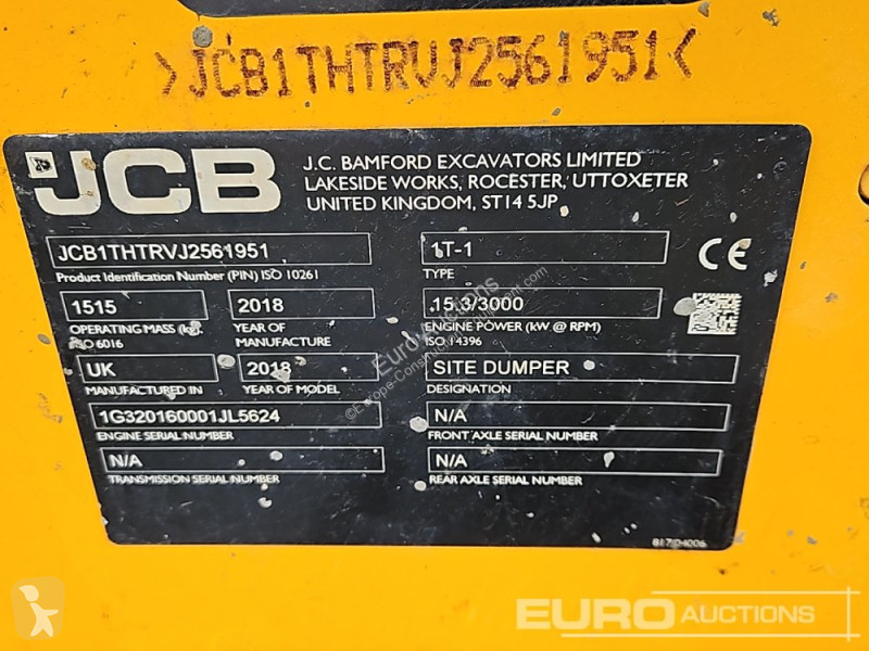 Dumper JCB 1T-1