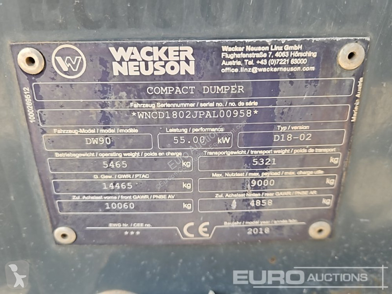 Basculantă  DW90