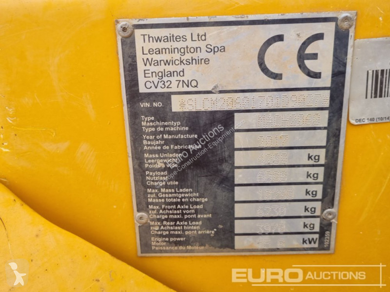Basculantă Thwaites 6 Ton