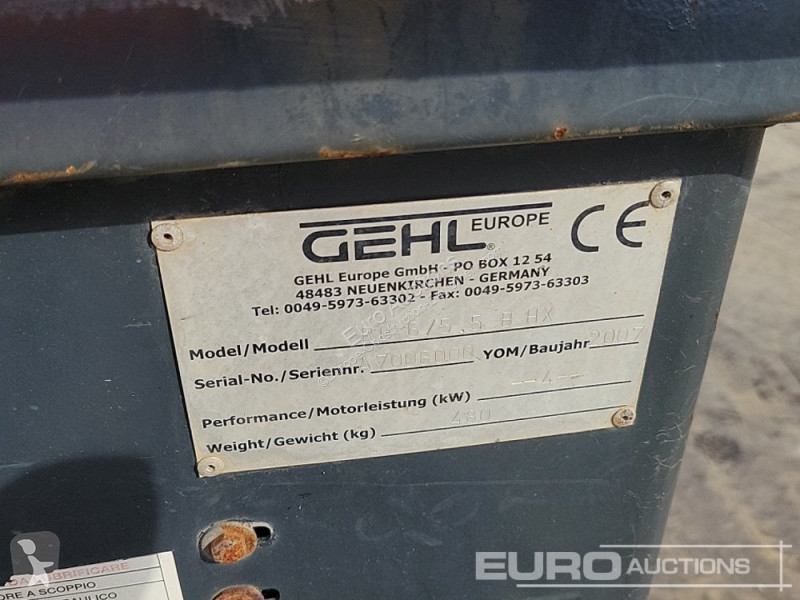Dumper Gehl RD6/5.5 B HX