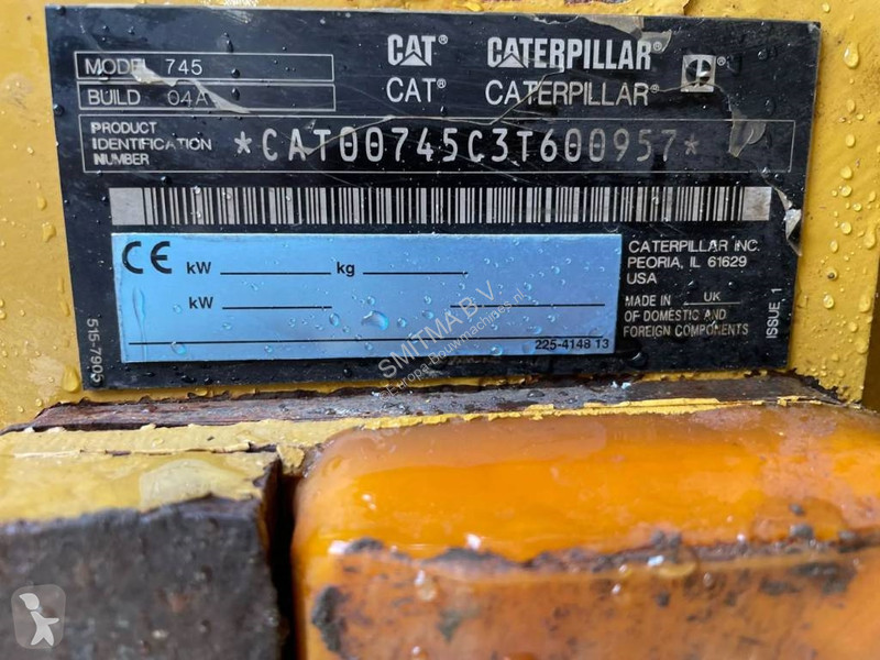Sklápač Caterpillar 745 04A - New Tires