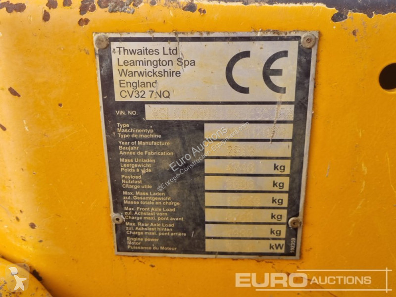 Sklápěčka Thwaites 9 Ton
