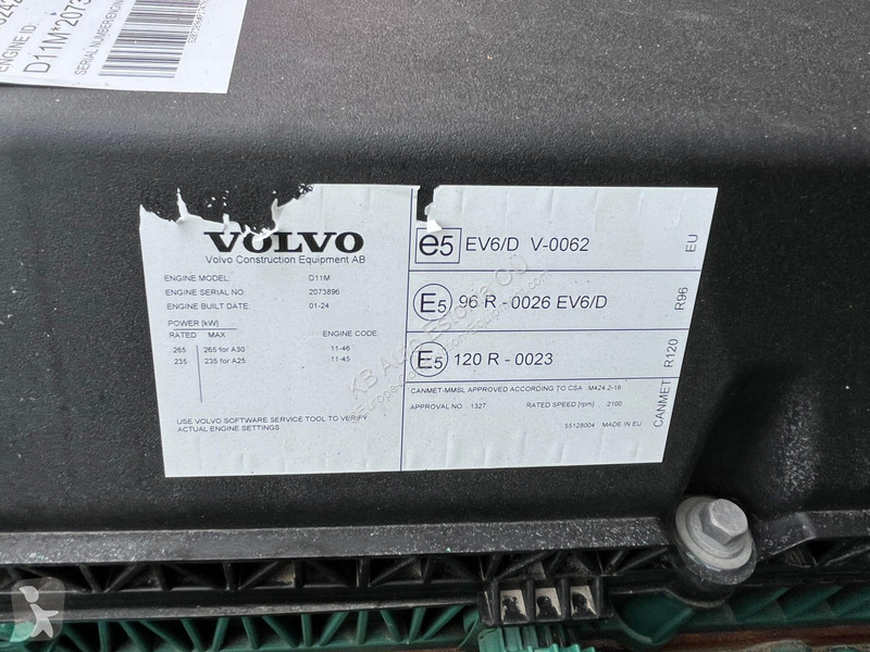 Sklápěčka Volvo G 6x6 BOX L=5094 mm