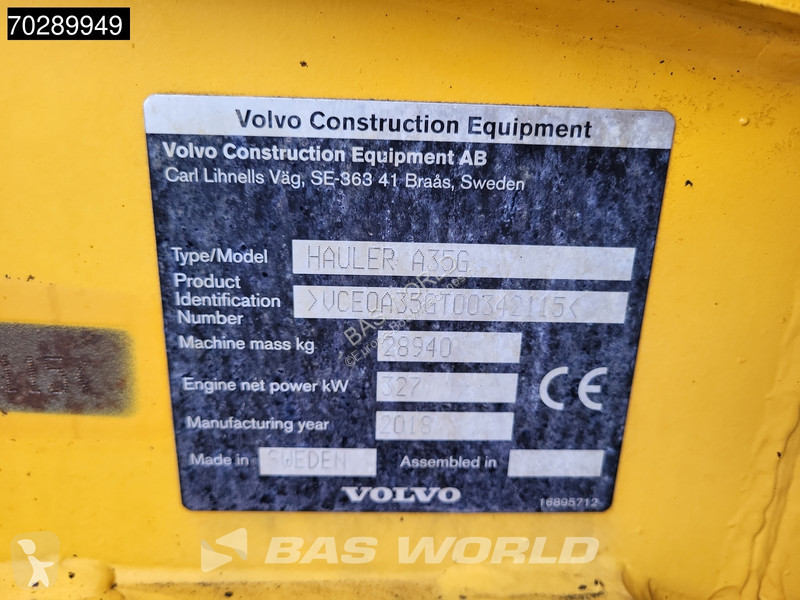 Dumper Volvo G