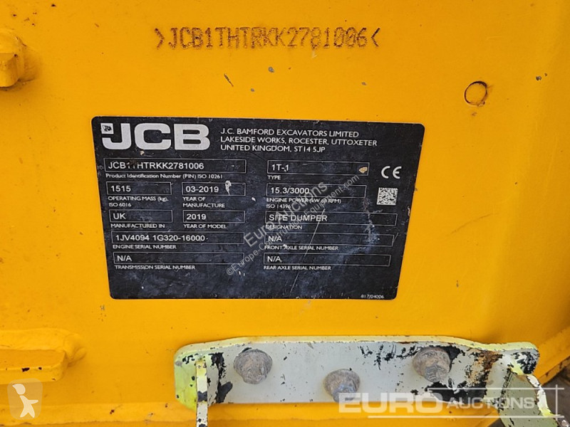 Dumper JCB 1T-1