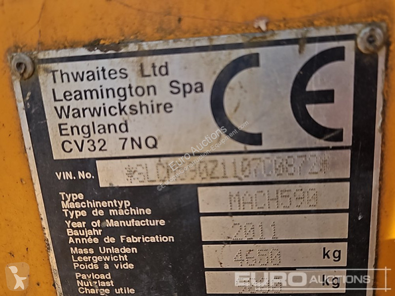 Basculantă Thwaites 9 Ton