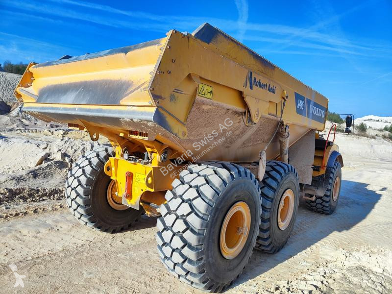 Højsidet godsvogn Volvo  A45G