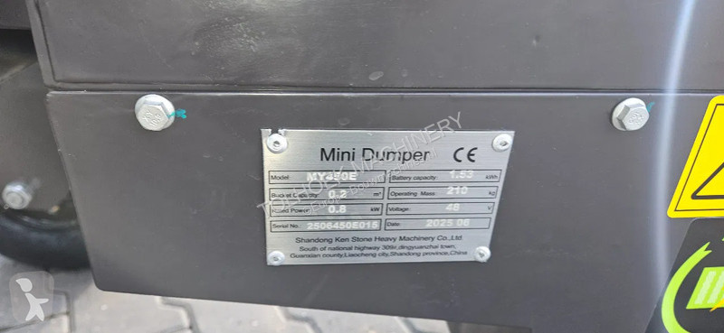Sklápač  Mini dumper MY 450T
