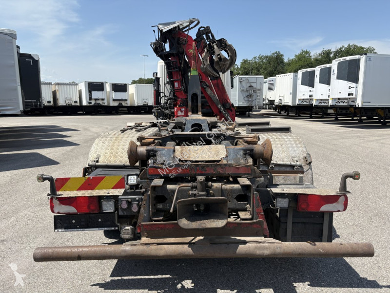 Camion Scania G480 6x2 Abroller mit Kran...