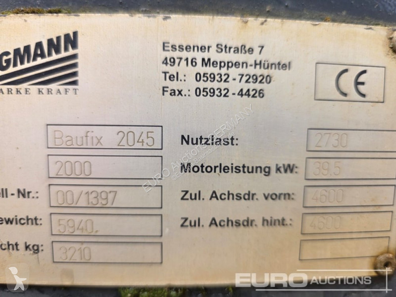 Sklápěčka Bergmann BAUFIX 2045