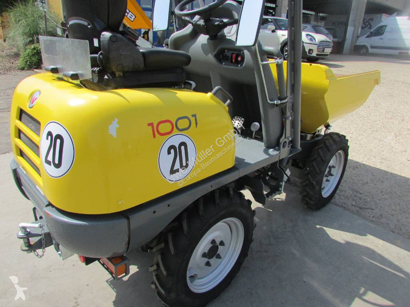 Højsidet godsvogn Wacker Neuson Minidumper...