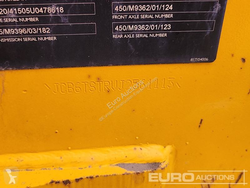 Basculantă JCB 6TST