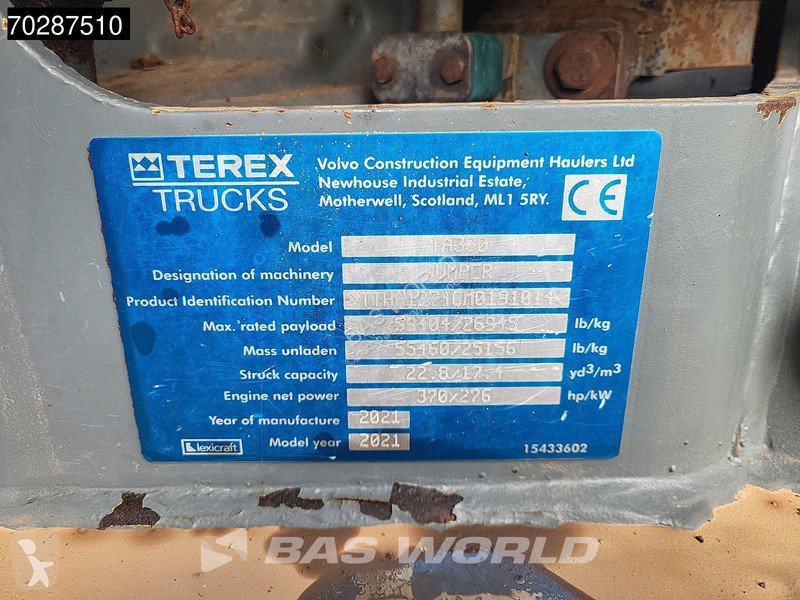Dumper Terex
