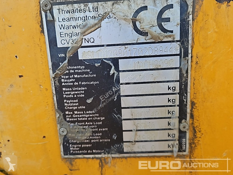 Sklápěčka Thwaites 9 Ton