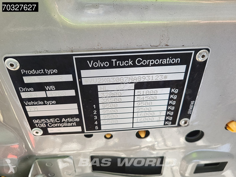 شاحنة Volvo X 500 X 27m3 AJK Pusher 45Tons...