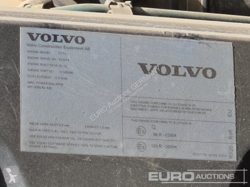Tombereau Volvo G