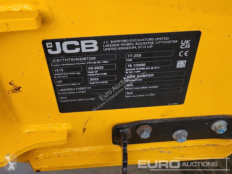 Dumper JCB 1T-2