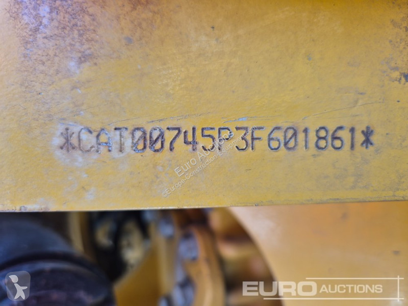 Basculantă Caterpillar 745
