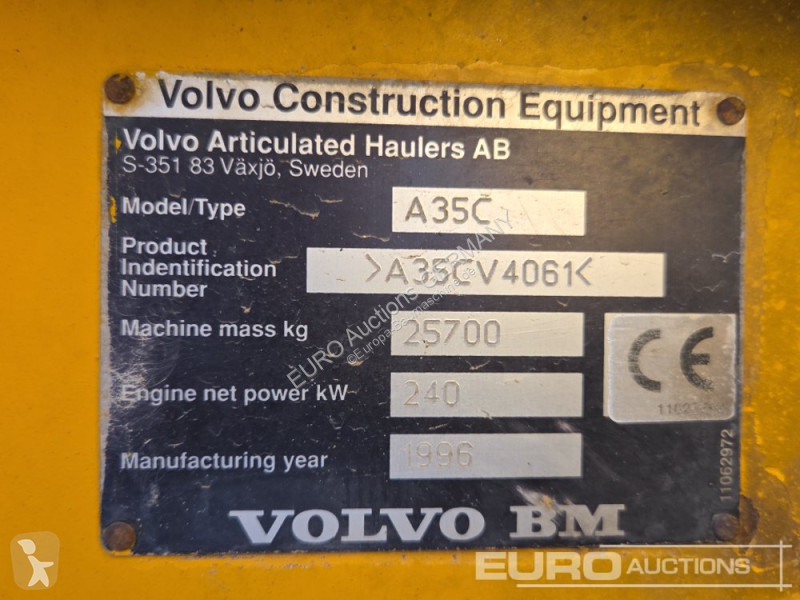 Dumper Volvo