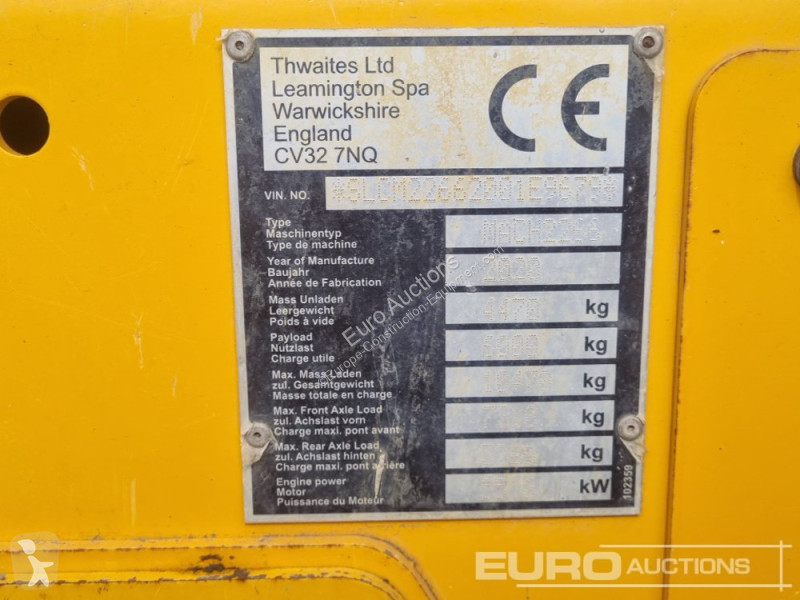 Basculantă Thwaites 6 Ton