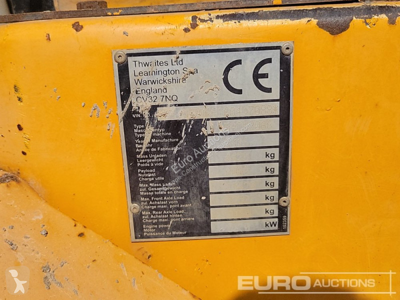 Basculantă Thwaites 6 Ton Swivel Skip