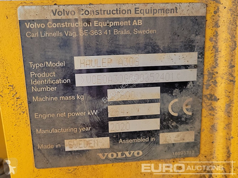 Sklápěčka Volvo G
