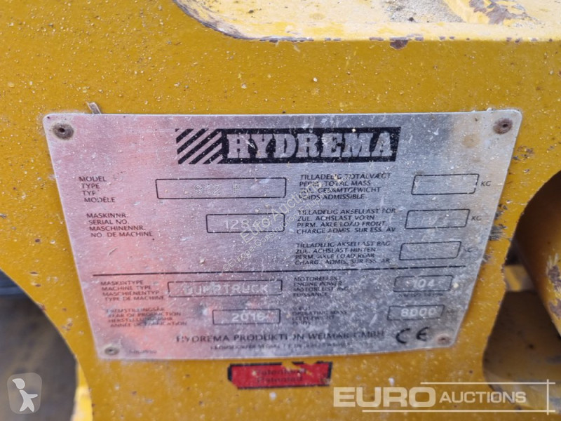 Sklápěčka Hydrema 912F