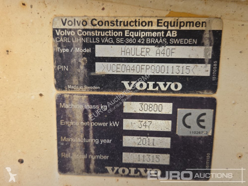 Sklápač Volvo