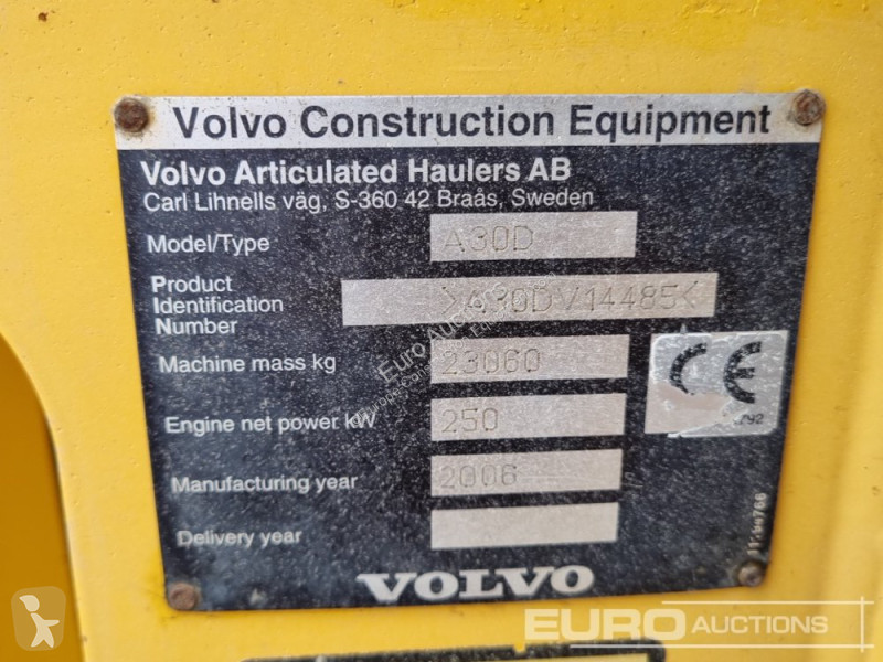 Basculantă Volvo