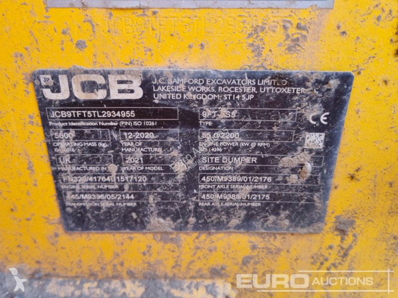 Dumper JCB 9TFT