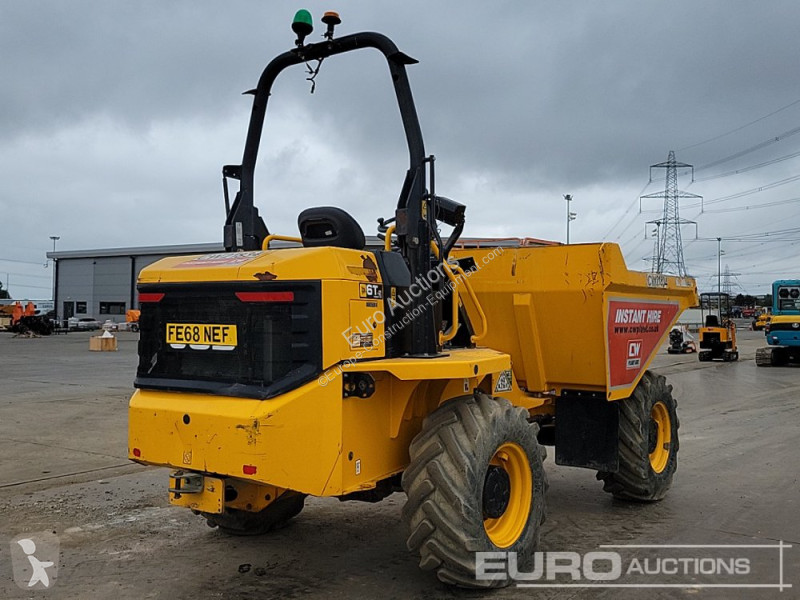 Højsidet godsvogn JCB 6TFT